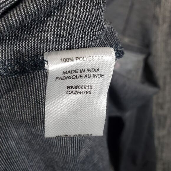 Vintage Phat Farm Men's Shirt Gray w/Pockets Loungewear Long Sleeve Size XXL Y2K - Picture 7 of 10